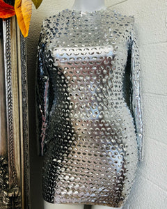 Lizbeth Metallic Shine Dress