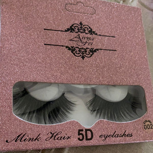 Mink Hair 5D Eyelashes #002